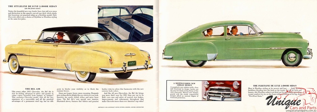 1951 Chevrolet Full-Line Brochure Page 7